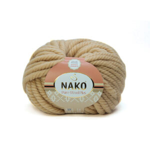 Купить пряжу NAKO PURE WOOL PLUS цвет 1670 производства фабрики NAKO