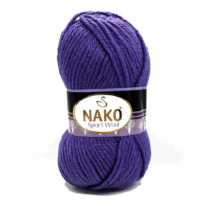 Купить пряжу NAKO SPORT WOOL цвет 10287 производства фабрики NAKO