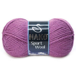 Купить пряжу NAKO SPORT WOOL цвет 1048 производства фабрики NAKO