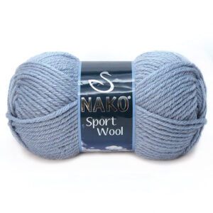 Купить пряжу NAKO SPORT WOOL цвет 11223 производства фабрики NAKO