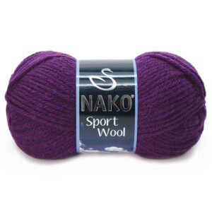 Купить пряжу NAKO SPORT WOOL цвет 3260 производства фабрики NAKO