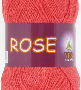 Купить пряжу VITA COTTON Rose цвет 4256 производства фабрики VITA COTTON