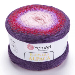 Купить пряжу YARNART FLOWERS ALPACA цвет 434 производства фабрики YARNART