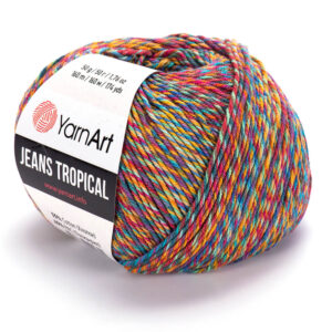 Купить пряжу YARNART JEANS TROPICAL цвет 612 производства фабрики YARNART