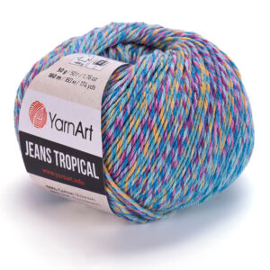 Купить пряжу YARNART JEANS TROPICAL цвет 618 производства фабрики YARNART