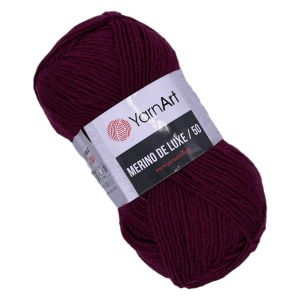 Купить пряжу YARNART MERINO DE LUXE 50 цвет 577 производства фабрики YARNART