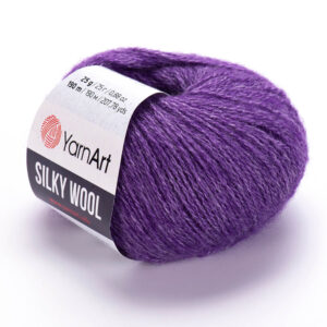 Купить пряжу YARNART SILKY WOOL цвет 334 производства фабрики YARNART