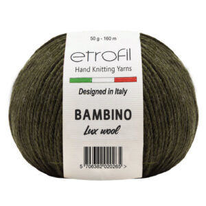 Купить пряжу ETROFIL Bambino Lux Wool цвет 70410 производства фабрики ETROFIL