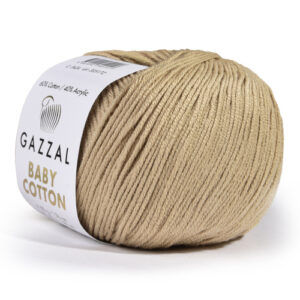 Купить пряжу GAZZAL Baby Cotton цвет 3424 производства фабрики GAZZAL