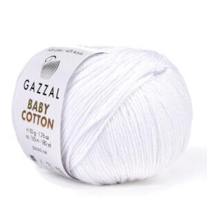 Купить пряжу GAZZAL Baby Cotton цвет 3432 производства фабрики GAZZAL
