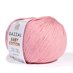 Купить пряжу GAZZAL Baby Cotton цвет 3444 производства фабрики GAZZAL