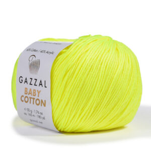 Купить пряжу GAZZAL Baby Cotton цвет 3462 производства фабрики GAZZAL