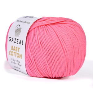 Купить пряжу GAZZAL Baby Cotton цвет 3468 производства фабрики GAZZAL