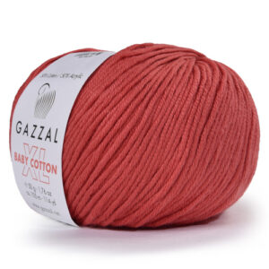 Купить пряжу GAZZAL Baby Cotton Xl цвет 3418 XL производства фабрики GAZZAL