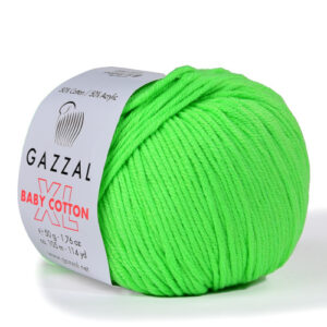 Купить пряжу GAZZAL Baby Cotton Xl цвет 3427 XL производства фабрики GAZZAL