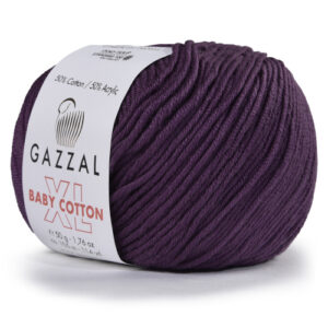 Купить пряжу GAZZAL Baby Cotton Xl цвет 3441 XL производства фабрики GAZZAL