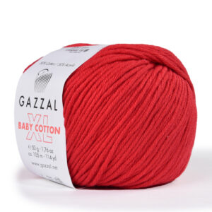Купить пряжу GAZZAL Baby Cotton Xl цвет 3443 XL производства фабрики GAZZAL