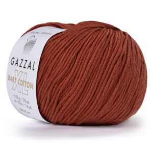 Купить пряжу GAZZAL Baby Cotton Xl цвет 3453 XL производства фабрики GAZZAL