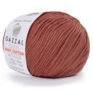 Купить пряжу GAZZAL Baby Cotton Xl цвет 3454XL производства фабрики GAZZAL