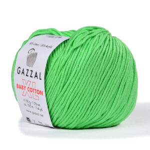 Купить пряжу GAZZAL Baby Cotton Xl цвет 3466 XL производства фабрики GAZZAL