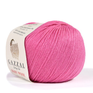 Купить пряжу GAZZAL Baby Wool цвет 831 производства фабрики GAZZAL
