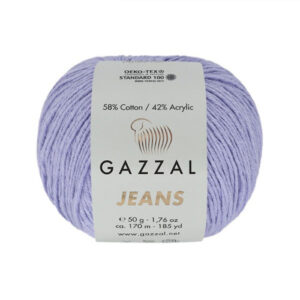 Купить пряжу GAZZAL Jeans цвет 1103 производства фабрики GAZZAL