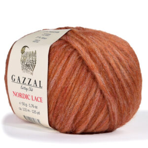 Купить пряжу GAZZAL Nordic Lace цвет 5020 производства фабрики GAZZAL