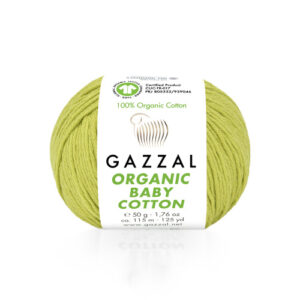 Купить пряжу GAZZAL Organic Baby Cotton цвет 426 производства фабрики GAZZAL