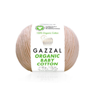 Купить пряжу GAZZAL Organic Baby Cotton цвет 442 производства фабрики GAZZAL