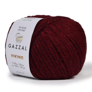 Купить пряжу GAZZAL Viking цвет 4015 производства фабрики GAZZAL