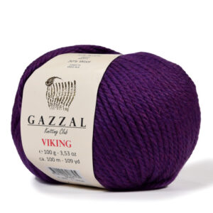 Купить пряжу GAZZAL Viking цвет 4027 производства фабрики GAZZAL