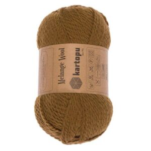 Купить пряжу KARTOPU MELANGE WOOL цвет K4001 производства фабрики KARTOPU