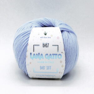 Купить пряжу LANA GATTO BABY SOFT цвет 12260 производства фабрики LANA GATTO