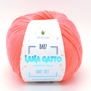 Купить пряжу LANA GATTO BABY SOFT цвет 14525 производства фабрики LANA GATTO