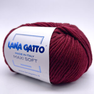 Купить пряжу LANA GATTO MAXI SOFT цвет 10105 производства фабрики LANA GATTO