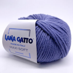 Купить пряжу LANA GATTO MAXI SOFT цвет 10173 производства фабрики LANA GATTO