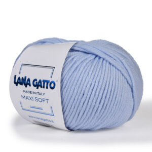 Купить пряжу LANA GATTO MAXI SOFT цвет 12260 производства фабрики LANA GATTO