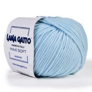 Купить пряжу LANA GATTO MAXI SOFT цвет 14451 производства фабрики LANA GATTO