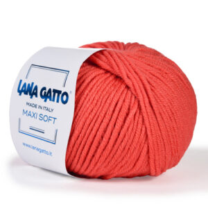 Купить пряжу LANA GATTO MAXI SOFT цвет 14644 производства фабрики LANA GATTO