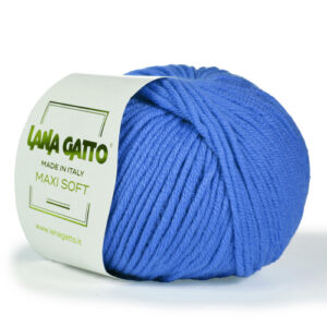 Купить пряжу LANA GATTO MAXI SOFT цвет 14650 производства фабрики LANA GATTO