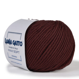 Купить пряжу LANA GATTO MAXI SOFT цвет 19034 производства фабрики LANA GATTO