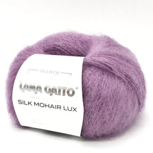 Купить пряжу LANA GATTO SILK MOHAIR LUX цвет 12940 производства фабрики LANA GATTO