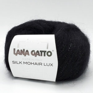 Купить пряжу LANA GATTO SILK MOHAIR LUX цвет 5000 производства фабрики LANA GATTO