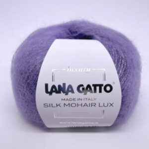 Купить пряжу LANA GATTO SILK MOHAIR LUX цвет 9373 производства фабрики LANA GATTO