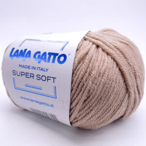 Купить пряжу LANA GATTO SUPER SOFT цвет 10046 производства фабрики LANA GATTO