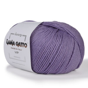 Купить пряжу LANA GATTO VIP цвет 8431 производства фабрики LANA GATTO