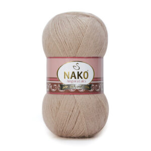 Купить пряжу NAKO ANGORA LUKS цвет 11053 производства фабрики NAKO