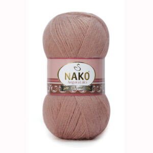 Купить пряжу NAKO ANGORA LUKS цвет 11054 производства фабрики NAKO