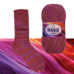 Купить пряжу NAKO BOHO KONSEPT цвет 87720 производства фабрики NAKO