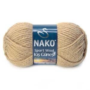 Купить пряжу NAKO SPORT WOOL KIS GUNESI цвет 221A производства фабрики NAKO